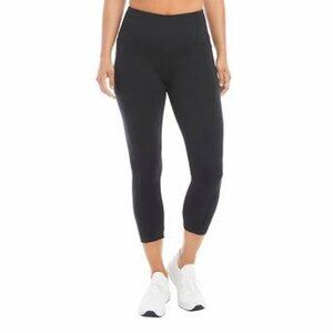 NEW Danskin Reflective Capri Leggings | Black